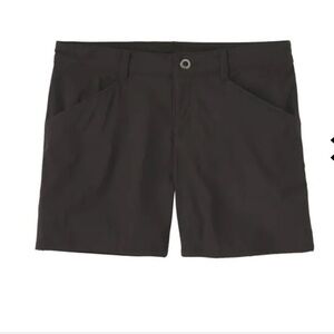 Patagonia Quandary Shorts 5 inch Women's black size small